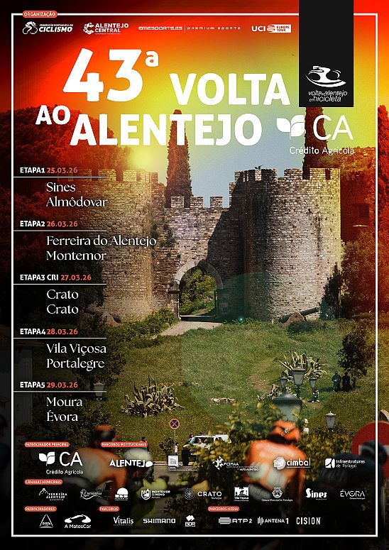 43.a Volta ao Alentejo em Bicicleta passa pelo concelho de Mour
